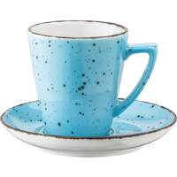 Porzellanserie "Granja" aqua Tasse obere Kaffee Grande (1)