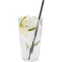 Trinkhalme, Edelstahl "Gunmetal"-Set (3)