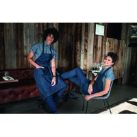 Latzschürze Denim "Jeans" blue denim Herren/ Unisex (2)