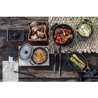 Porzellan Servierartikel "Java" rechteckig, 16x9,5cm, inkl. Deckel mit 2 Kurzgriffen (3)