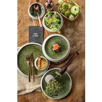 FiveStars Porzellan Serie "Samoa" grün Teller flach Ø23cm (3)