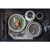 FiveStars Porzellan Serie "Samoa" grau Schale Ø 8cm (2)