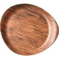 Porzellanserie "Wood Design" Alumina  Teller 31x27 cm (2)