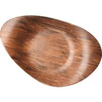 Porzellanserie "Wood Design" Alumina  Platte halbtief 38x24 cm (2)