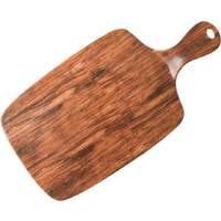 Porzellanserie "Wood Design" Alumina  Platte mit Griff 30x16 cm (2)