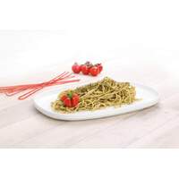 Porzellanserie "Skagen" High Alumina  Platte 30,0x20,0 cm, weiß (4)