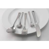 Solex Business Besteckserie "KARINA gelocht" 3,0 mm 18/10 für Besteckständer Kaffeelöffel (4)