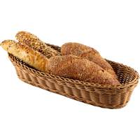 Korb länglich 37x15x8cm schwarz (2)