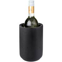 Flaschenkühler "Element" Beton schwarz (1)