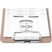 Klemmbrett MDF mit Metall-Klemmmechanismus 18,5x24,5 cm (3)