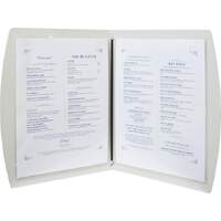 Menükarte "Beach" A4 eisgrau (1)