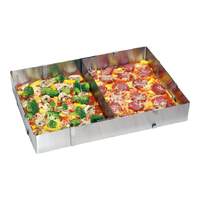 Backrahmen rechteckig mit Teiler (2)