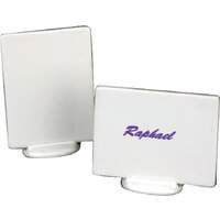 Porzellantafel mit Fuß "Schild" (2)