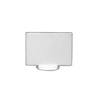 Porzellantafel mit Fuß "Schild" (1)