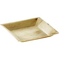 Schale/ Teller quadratisch "Palmblatt" flach (Teller) (1)