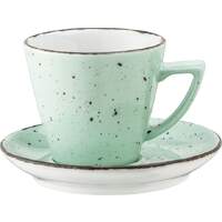Porzellanserie "Granja" mint Tasse obere Kaffee/Cappuccino (1)