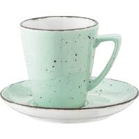 Porzellanserie "Granja" mint Tasse obere Kaffee Grande (1)