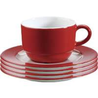 Tasse obere 0,18 L rot (2)