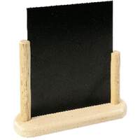 Tischtafel inkl. Gestell aus Holz natur A6 (3)