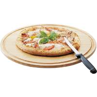 Holzteller, Ø 32cm, mit Saftrille (1)