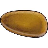 Porzellanserie "Spices" Curry Platte oval 38,5x20,5 (1)