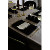 Porzellanserie "Schieferlook" Platte mit 3 Aussparungen 25,8x9,9cm (9)