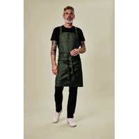 Latzschürze Denim-Optik grün (2)