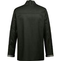 Kochjacke Herren, Bikerstyle, langarm, grün Gr. XL (1)