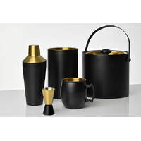 Rooftop schwarz-gold Sekt- und Weinkühler (1)