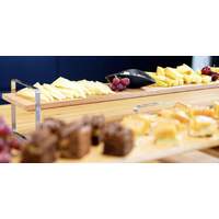 Buffet-Präsentation "OAK" Holzplatte 12x60x1,5cm Eiche (2)