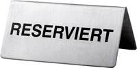 Aufsteller "Reserviert" (1)