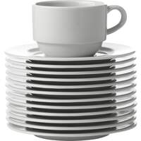 Tasse untere Ø 15 cm weiß (1)