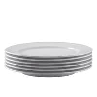 Teller flach Ø 31 cm weiß (2)