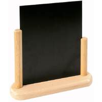 Tischtafel inkl. Gestell aus Holz natur A6 (3)