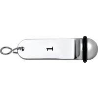 Schlüsselanhänger nummeriert im 10er Set Silber Nr. 11-20 (1)