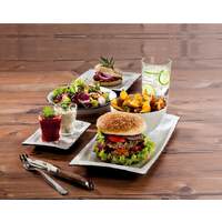 Porzellanserie "Granja" weiß Tasse obere Kaffee/Cappuccino (2)