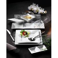 Porzellanserie "Quattro" Teller flach 22cm (1)