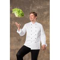 Kochjacke Herren, Brustleistentasche, langarm Größe S (3)