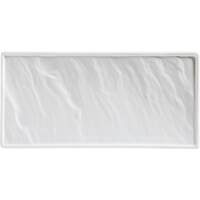 Porzellanserie „Schieferdesign" Platte rechteckig (4)