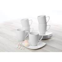 Tassenserie "ConForm" Hartporzellan Kaffee und Cappuccino untere 14,0cm (2)