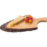 Rindenholzbrett mit Griff 50x25cm (1)