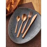 Besteckserie "MiCo Mixed Colors" satin Tafellöffel "Negro" (5)