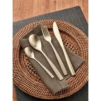 Besteckserie "MiCo Mixed Colors" satin Tafellöffel "Negro" (6)