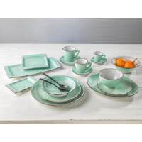 Porzellanserie "Granja" mint Teller tief Coup-Form, 20 cm (2)