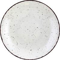 Porzellanserie "Granja" weiß Teller tief Coup-Form, 26 cm (2)