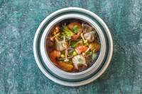 FiveStars Porzellan Serie "Samoa" blau Teller flach Ø26cm (6)