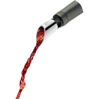 Weinausgießer Edelstahl Silber (1)