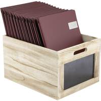 Holzbox mit Kreidetafel (3)
