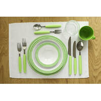 Besteckserie "Colour" grün Dessertlöffel (1)