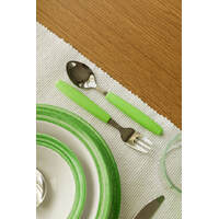 Besteckserie "Colour" grün Dessertlöffel (3)